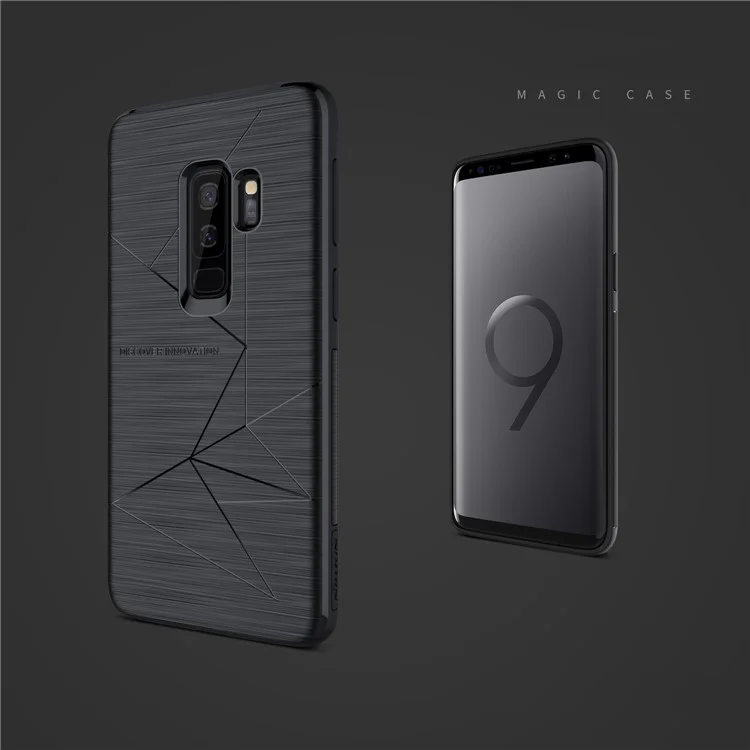 NILLKIN Magic Case for Samsung Samsung Galaxy S9+ G965 Brushed TPU Qi Wireless Charging Receiver Cover
