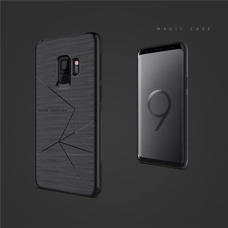 NILLKIN Magic Case Brushed TPU Qi Wireless Charging Receiver Cover for Samsung Galaxy S9 G960