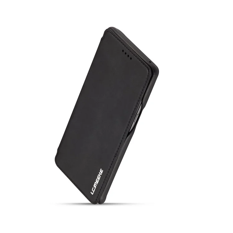 LC.IMEEKE Retro Style Leather Card Holder Case for Samsung Galaxy Note 8 SM-N950 - Black