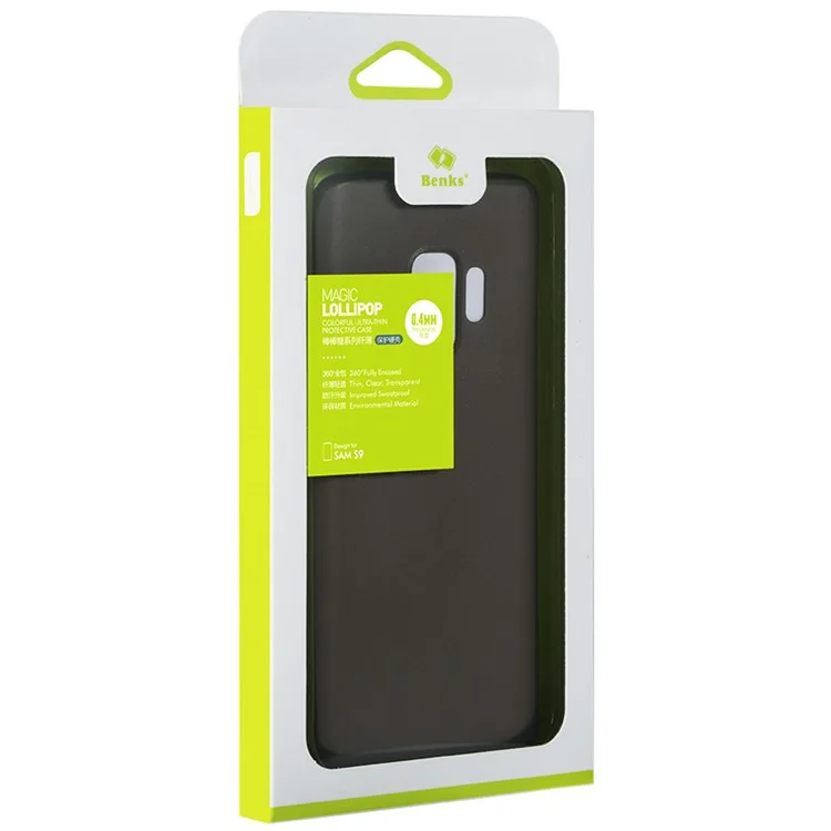 BENKS Magic Lollipop 0.4mm Matte PP Back Cover for Samsung Galaxy S9 SM-G960 - Black