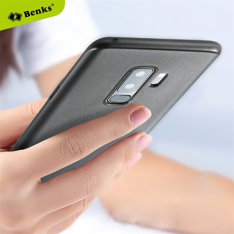 BENKS Magic Lollipop 0.4mm Matte PP Back Cover for Samsung Galaxy S9 SM-G960 - Black