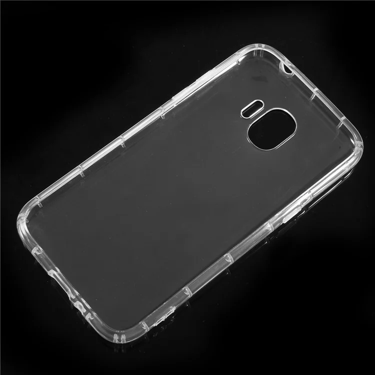 Drop-proof Clear TPU Phone Case for Samsung Galaxy J2 Pro 2018 - Transparent