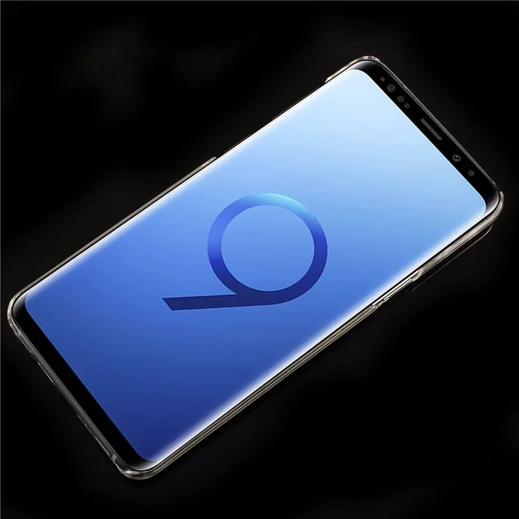 100Pcs/Set Crystal Clear Hard Plastic Mobile Phone Case for Samsung Galaxy S9 SM-G960