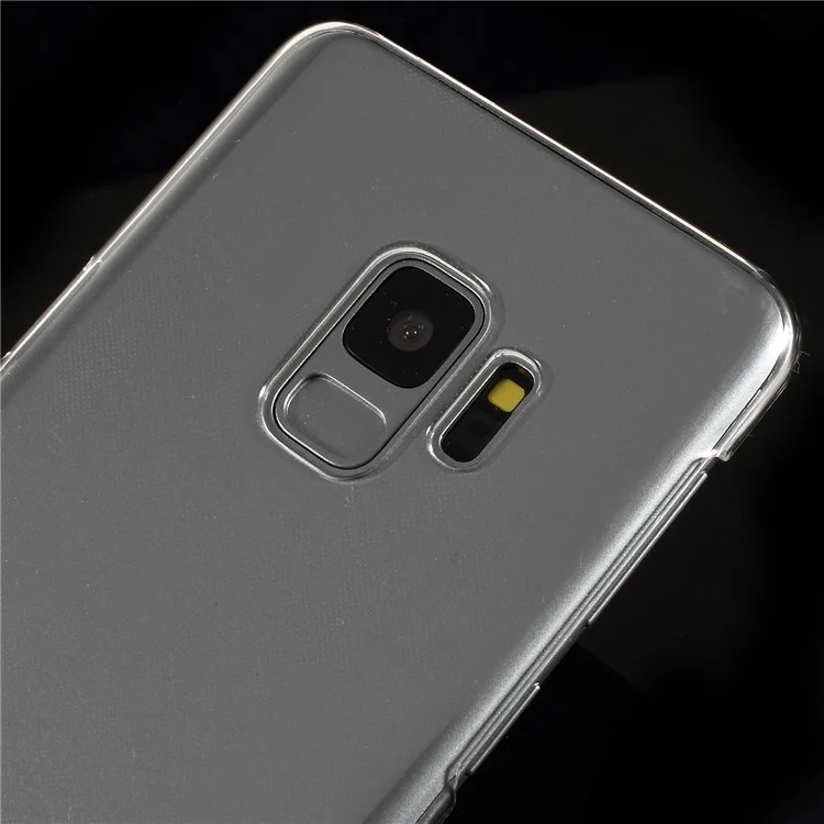 100Pcs/Set Crystal Clear Hard Plastic Mobile Phone Case for Samsung Galaxy S9 SM-G960