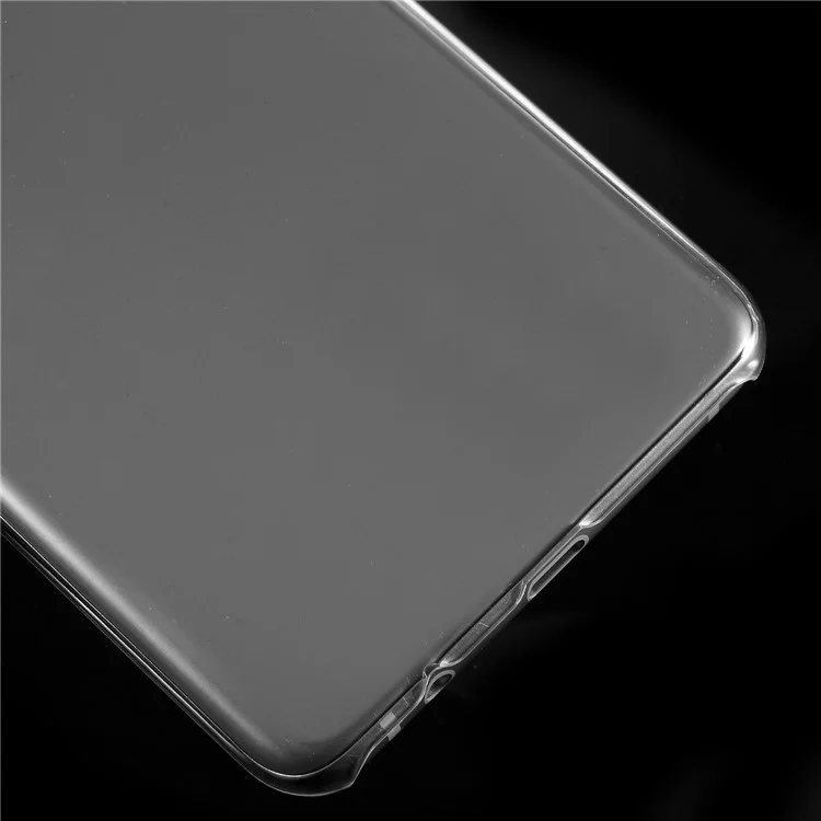 100Pcs/Set Crystal Clear Hard Plastic Mobile Phone Case for Samsung Galaxy A8 (2018)