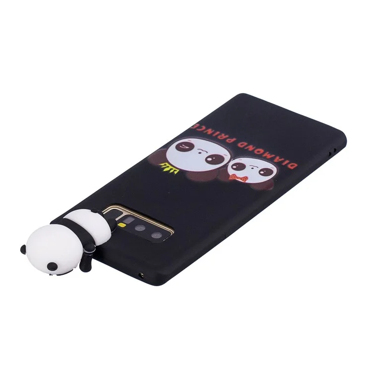 3D Cute Doll Pattern Printing TPU Case for Samsung Galaxy Note 8 SM-N950 - Diamond Prince