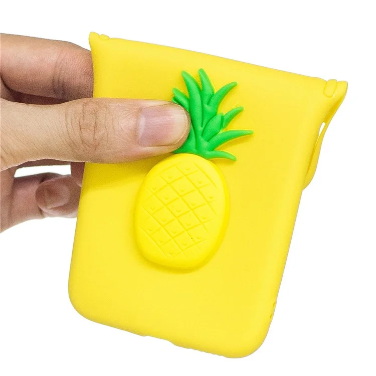 3D Pattern Soft TPU Back Case for Samsung Galaxy Note 8 N950 - Pineapple