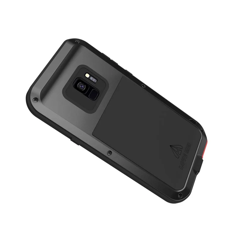 LOVE MEI Shockproof Dropproof Dustproof Case for Samsung Galaxy S9 SM-G960 - Black