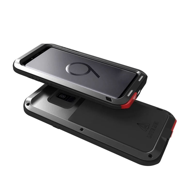 LOVE MEI Shockproof Dropproof Dustproof Case for Samsung Galaxy S9 SM-G960 - Black
