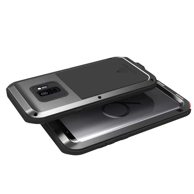 LOVE MEI Shockproof Dropproof Dustproof Case for Samsung Galaxy S9 SM-G960 - Black
