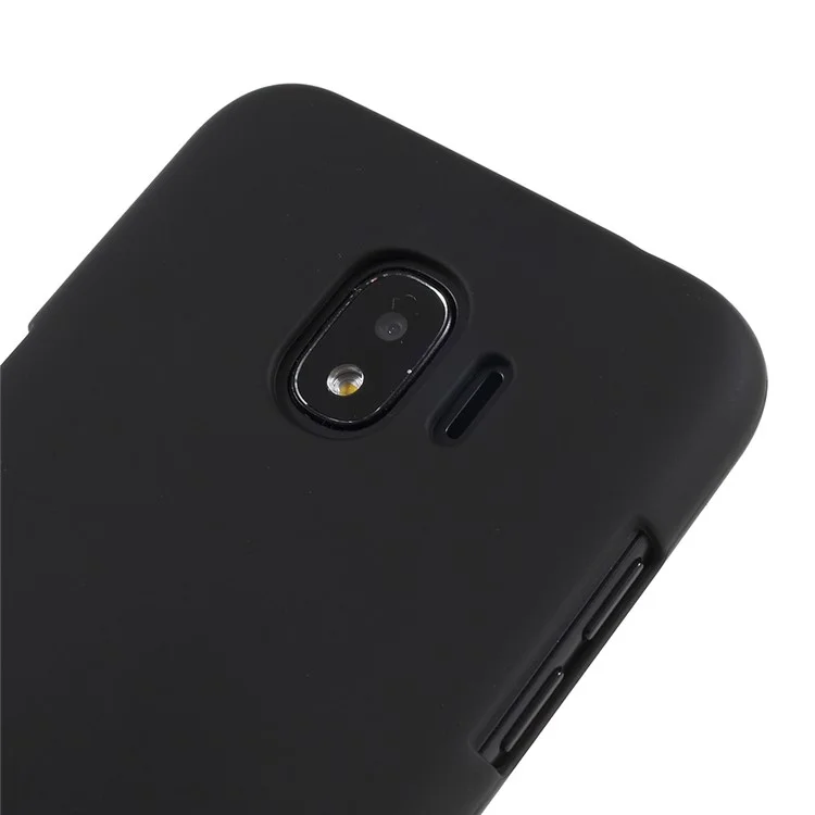 MERCURY GOOSPERY Matte Skin TPU Cover Case for Samsung Galaxy J2 Pro 2018 - Black