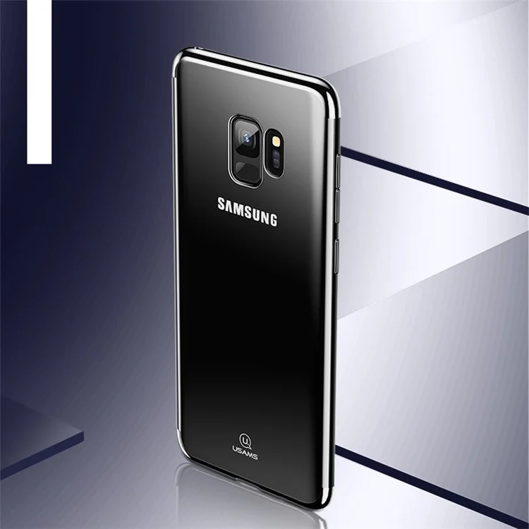 USAMS Kingdom Series Electroplated TPU Soft Case for Samsung Galaxy S9 SM-G960 - Black
