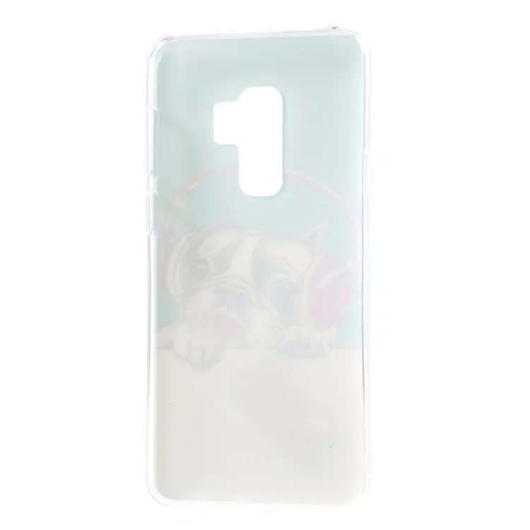 Squishy 3D Animal TPU Phone Case for Samsung Galaxy S9+ SM-G965 - Dog