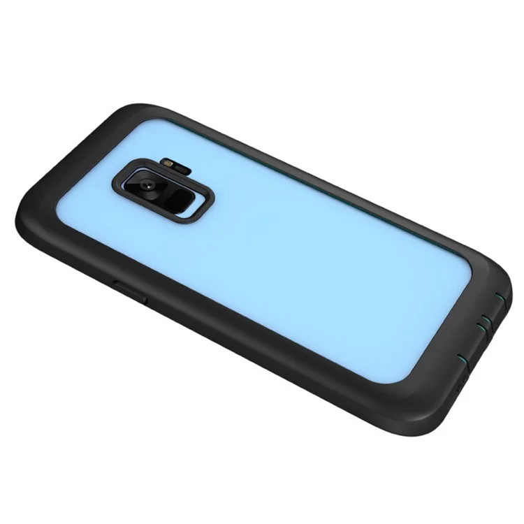 Full Body Rugged Drop-poof Scratch Resistant Clear TPU Case for Samsung Galaxy S9 SM-G960 with Screen Protector