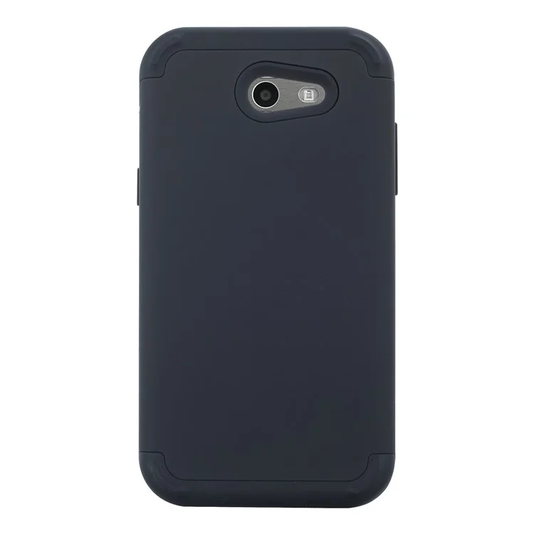 Detachable Shockproof PC + TPU Hybrid Back Case for Samsung Galaxy J3 (2017) EU Version/J3 Pro (2017) - Black