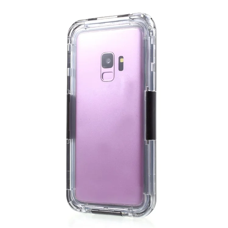 IP68 Waterproof Snow-proof Dirt-proof Case for Samsung Galaxy S9 SM-G960 - Black