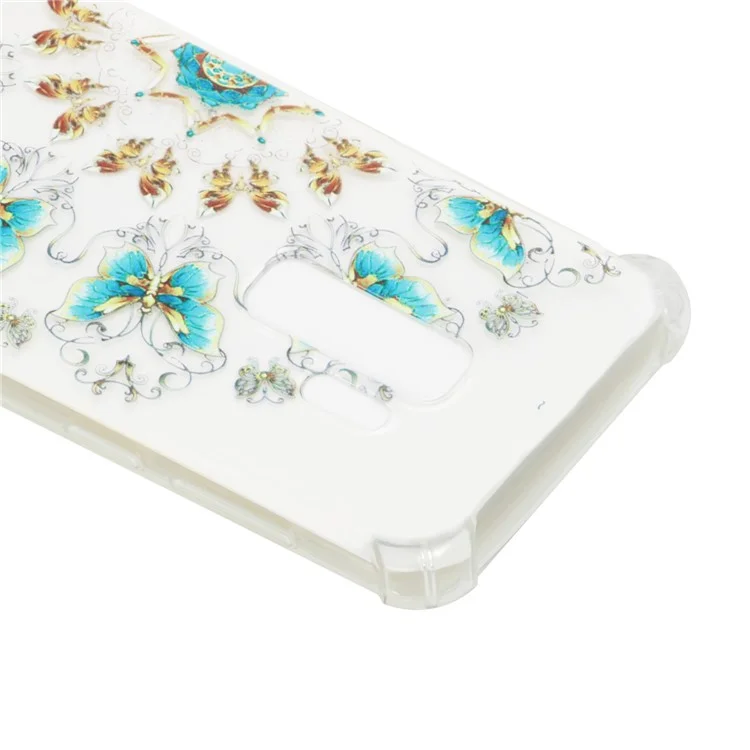 Pattern Printing TPU Accessory Case for Samsung Galaxy S9 Plus SM-G965 - Butterflies