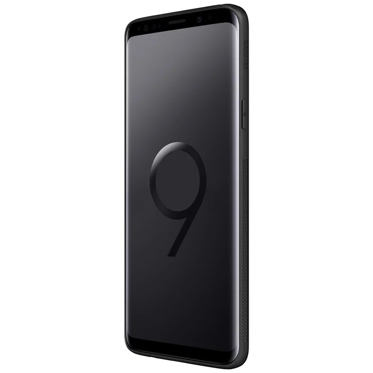 NILLKIN Synthetic Fiber PC + TPU Protection Mobile Phone Case for Samsung Galaxy S9 Plus SM-G965 - Black