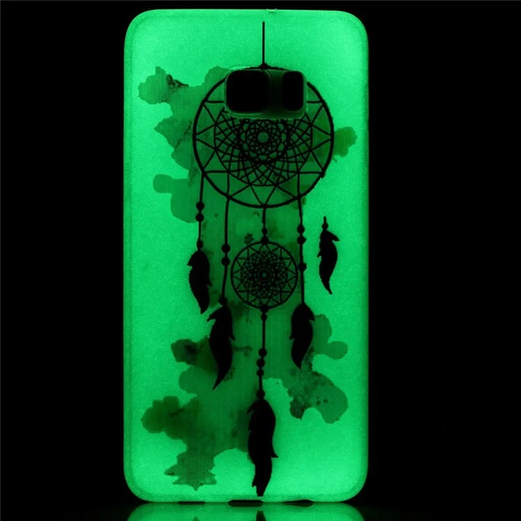 Luminous Glow TPU Case for Samsung Galaxy S7 - Dreamcatcher and Flowers