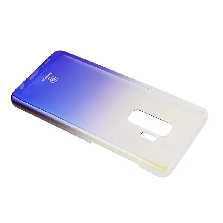 BASEUS Glaze Case Gradual Color Changing PC Hard Cover for Samsung Galaxy S9+ G965 - Black