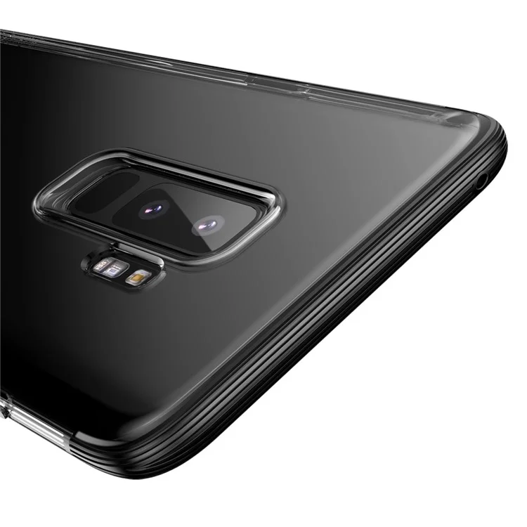 BASEUS Armor Protection Hybrid Anti-drop Cell Phone Cover Case (PC+TPU) for Samsung Galaxy S9 Plus SM-G965 - Black
