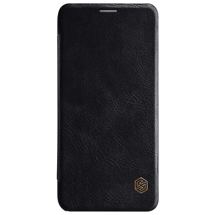 NILLKIN Qin Series Leather Card Holder Case for Samsung Galaxy A6 (2018) - Black