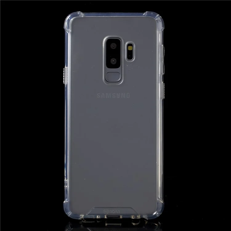 ROAR KOREA for Samsung Galaxy S9+ SM-G965 Shockproof Clear Acrylic Back + TPU Edge Combo Shell