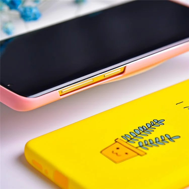 Fruit Series Pattern Printing Hard PC Case for Samsung Galaxy S9 Plus SM-G965 - Pink