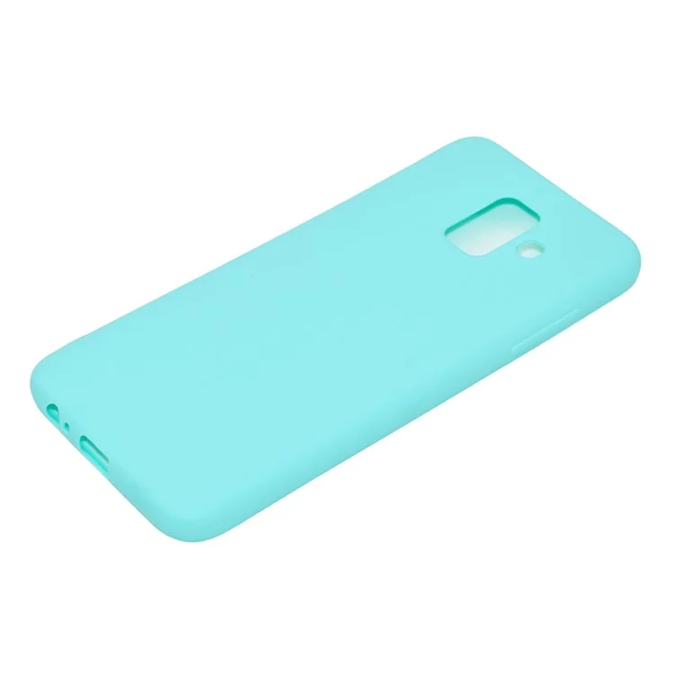 Soft Matte TPU Protective Case for Samsung Galaxy A6 (2018) - Baby Blue