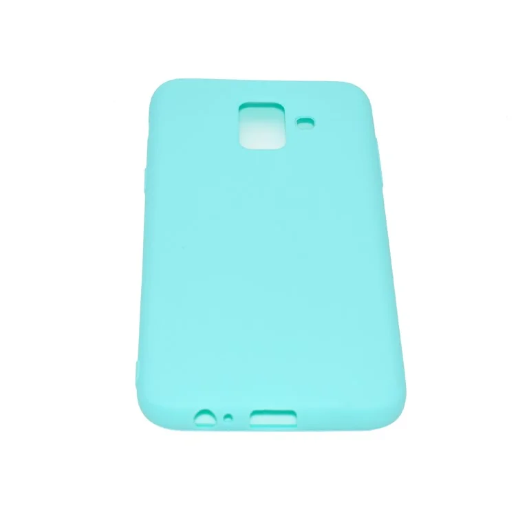 Soft Matte TPU Protective Case for Samsung Galaxy A6 (2018) - Baby Blue