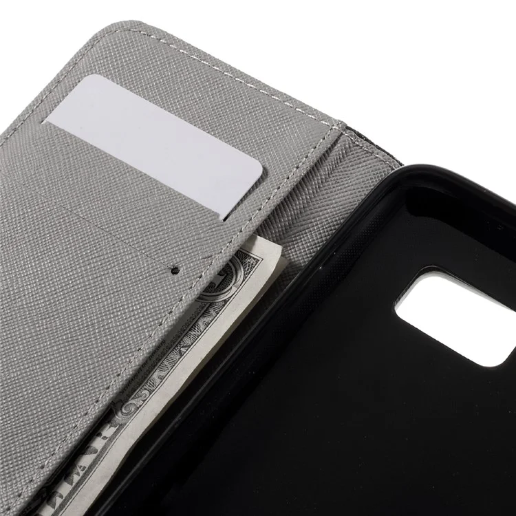 Wallet Leather Stand Case for Samsung Galaxy S7 G930 - Do not Touch My Phone