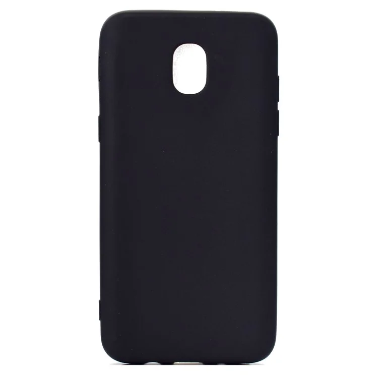 Solid Color Matte TPU Protector Case for Samsung Galaxy J3 (2018) J337 / J3 Star - Black