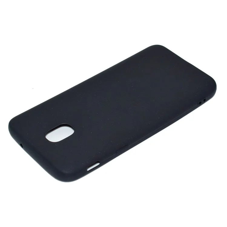 Solid Color Matte TPU Protector Case for Samsung Galaxy J3 (2018) J337 / J3 Star - Black