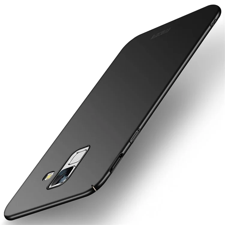 MOFI Shield Ultra-thin Frosted Plastic Mobile Case for Samsung Galaxy J6 (2018) - Black
