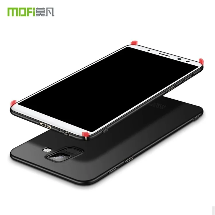 MOFI Shield Ultra-thin Frosted Plastic Mobile Case for Samsung Galaxy J6 (2018) - Black
