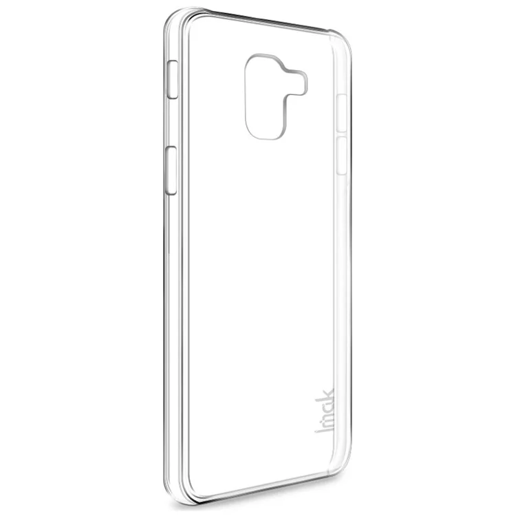 IMAK Crystal Case II Scratch-resistant PC Case + Protector Film for Samsung Galaxy J6 (2018) J600F J600G
