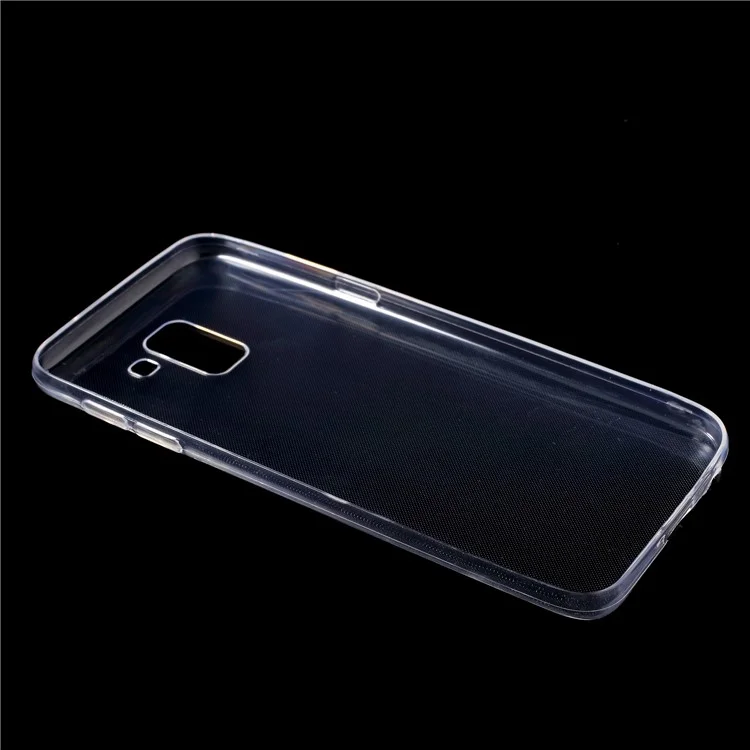 500PCS/Pack Ultra Thin Clear Soft TPU Cell Phone Case Cover for Samsung Galaxy J6 (2018)