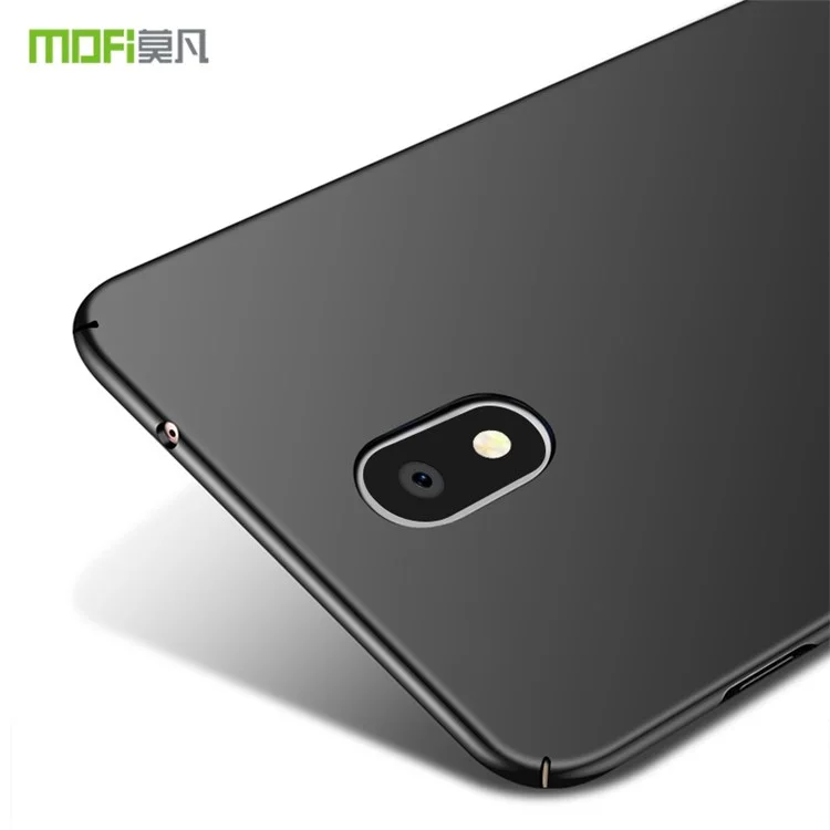 MOFI Shield Frosted Ultra-thin Plastic Hard Cover for Samsung Galaxy J3 (2018) J337 / J3 Star - Black