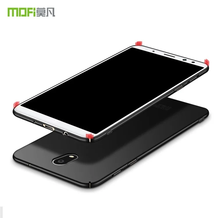 MOFI Shield Frosted Ultra-thin Plastic Hard Cover for Samsung Galaxy J3 (2018) J337 / J3 Star - Black