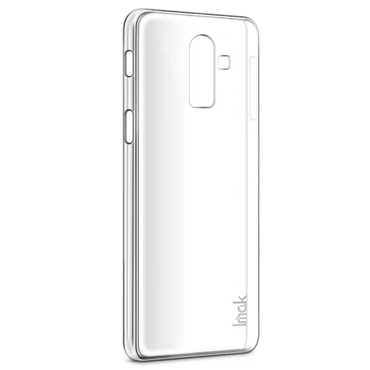 IMAK Crystal Case II Scratch-resistant Clear PC Phone Case + Screen Protector for Samsung Galaxy J8 (2018)