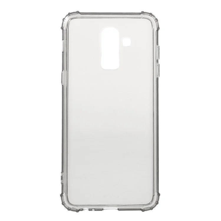 Shockproof TPU Protective Cover Case for Samsung Galaxy J8 (2018) - Grey