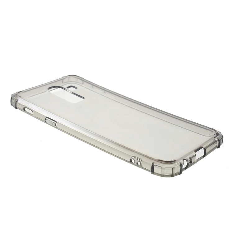 Shockproof TPU Protective Cover Case for Samsung Galaxy J8 (2018) - Grey