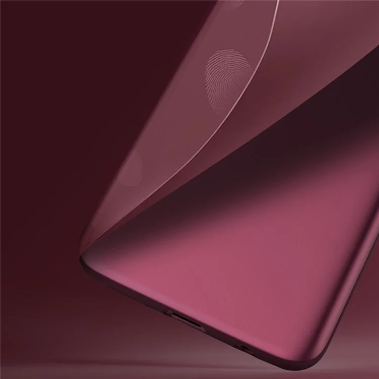 X-LEVEL Knight Series Frosted PC Hard Phone Case for Samsung Galaxy S9 G960 - Wine Red