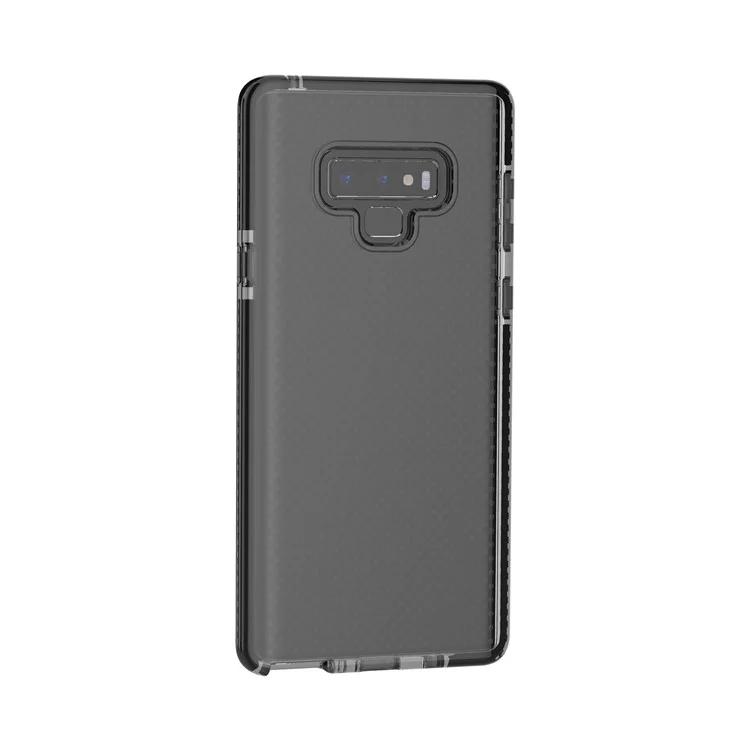 For Samsung Galaxy Note 9 Seamless Dots TPU Gel Phone Case - Black / Grey