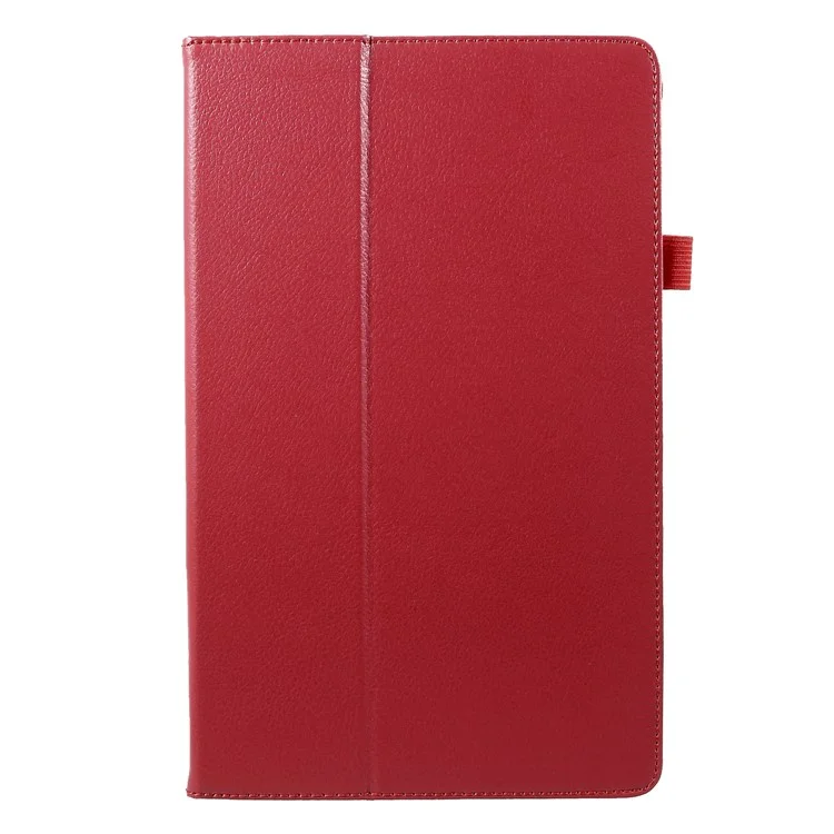 PU Leather Protection Case with Stand for Samsung Galaxy Tab A 10.5 (2018) T590 T595 - Red