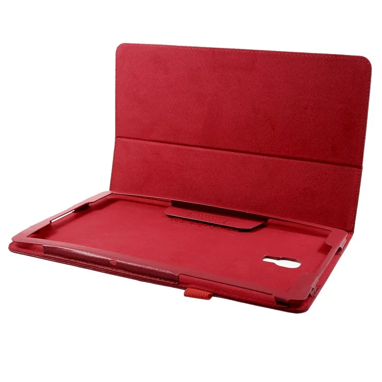 PU Lederschutzkoffer Mit Stand Für Samsung Galaxy Tab A 10.5 (2018) T590 T595 - Rot