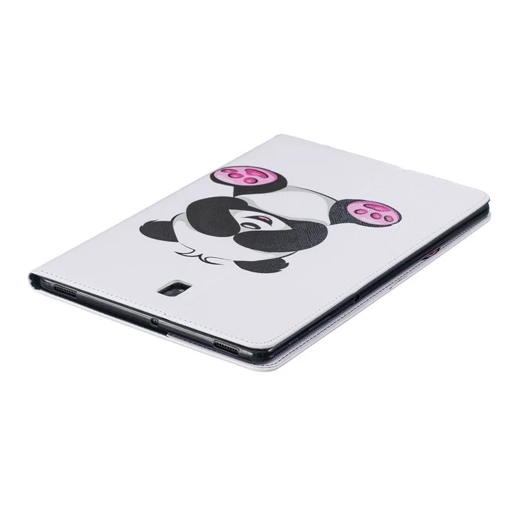 Pattern Printing Leather Cover for Samsung Galaxy Tab S4 10.5 - Adorable Panda