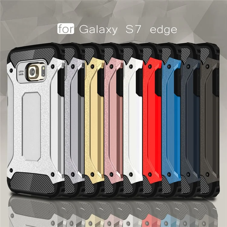 Cool Armor PC + TPU Hybrid Cover for Samsung Galaxy S7 edge G935 - White