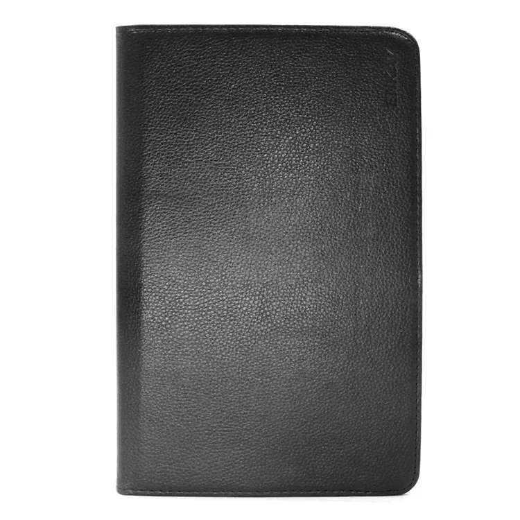 ENKAY HAT PRINCE Litchi Skin 360 Degree Rotary Leather Smart Case for Samsung Galaxy Tab A 10.5 (2018) T590 T595 - Black