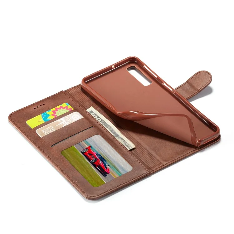 Lc. Imeeke Stand Stand Stand Stand Para Samsung Galaxy A7 (2018) - Café